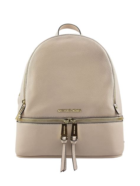 michael kors backpack beige.